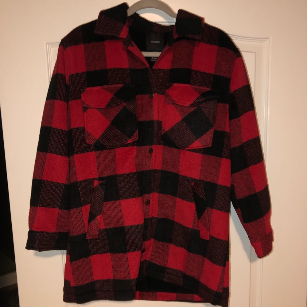 Forever 21 Plaid Jacket